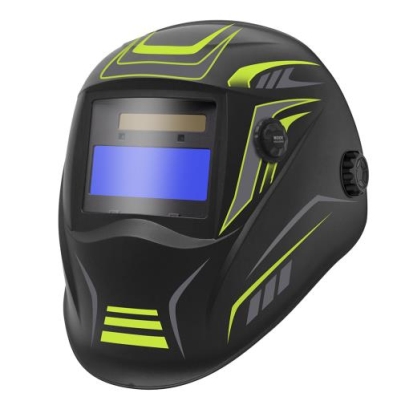 HELMET WELDING GOLD NEON W/SAFE