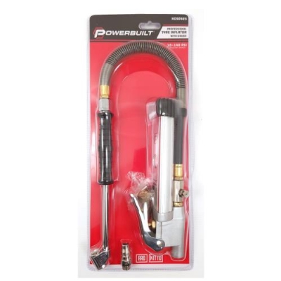 TYRE INFLATOR WITH GAUGE