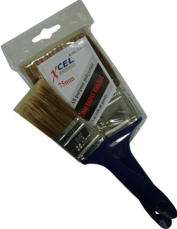 BRUSH PAINT XCEL BLUE HANDLE 100MM
