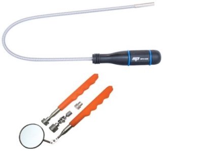 PICK UP TOOLS + INSPECTION MIRROR SET