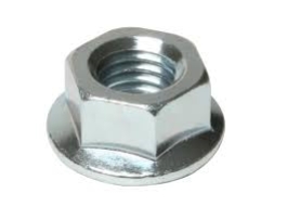 NUT NYLOC 1/4" UNC SM FLANGE GR5 ZP