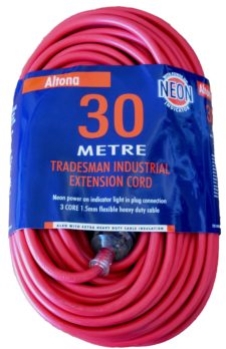 EXT LEAD 30MT 10A PLUG ALTONA