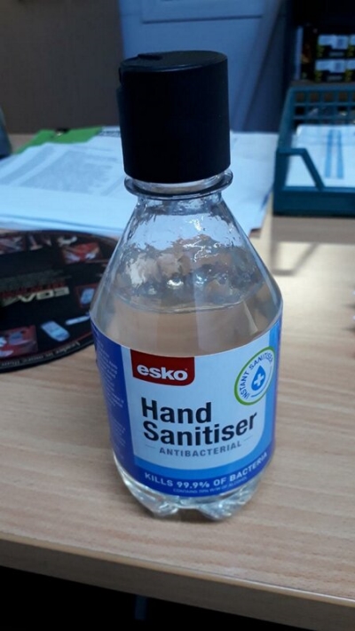 SANITISER ANTI BACTERIAL 375ML ESKO