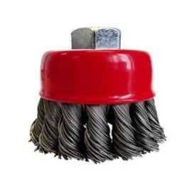CUP BRUSH STL T/KNOT 75MM MULTI JOS