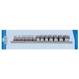 SOCKET SET RAIL 3/8DR 7-19MM 13PC