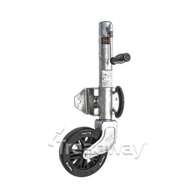 JOCKEY WHEEL 8" SIDEWIND 2BOLT GALV