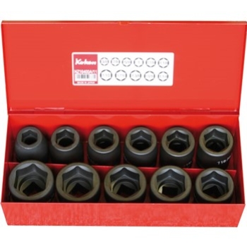 SOCKET SET IMPACT 3/4DR 3/4-1.1/2" 11PC