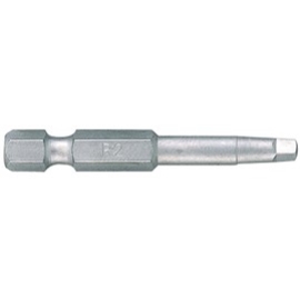 BIT SCREWDRIVER PWR 1/4DR SQ #0 50MM