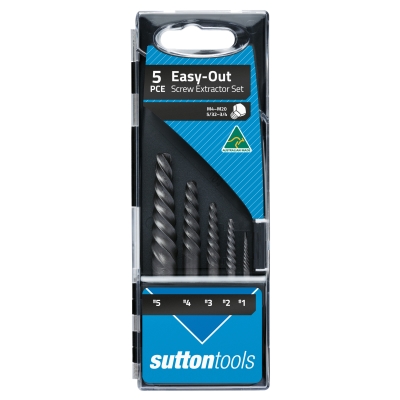 SCREW EXTRACTOR SET&DRILL M603 #1-5 5PC