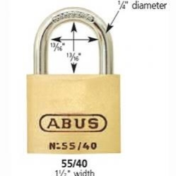 PADLOCK 40MM KEYED ALIKE BRASS