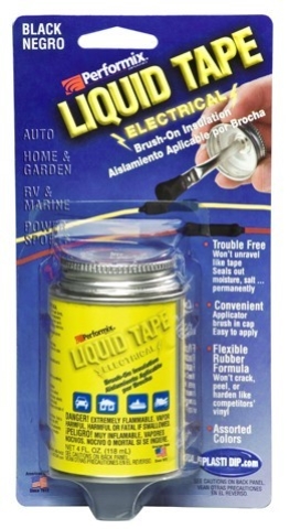 TAPE LIQUID INSULATION BLACK 118ML