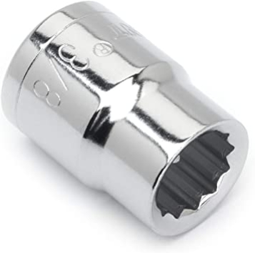 SOCKET HEX 3/8DR 3/8"12PT