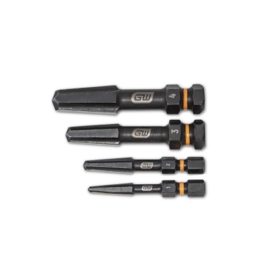 SCREW EXTRACTOR SET 4PC
