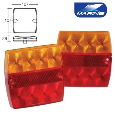 LIGHT KIT TRAILER LED 12V SLIM