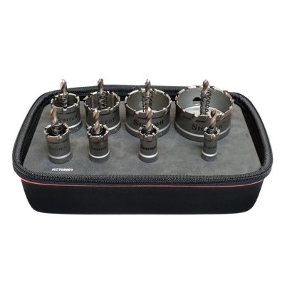 HOLESAW SET DEEP CARBIDE 8PC STAR