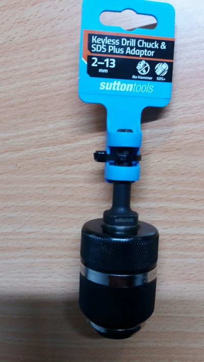 CHUCK/ADAPTOR K/LESS 1/2DR-20 SDS 13mm