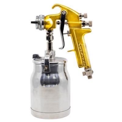 SPRAY GUN AIR W/ CUP GOLD