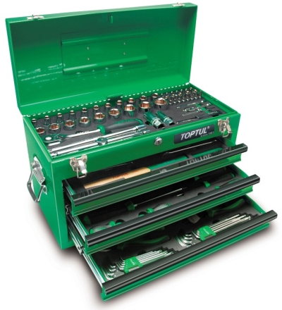 TOOL CHEST 99PC GREEN T/TUL