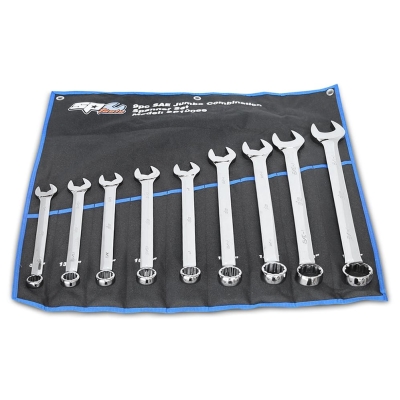WRENCH SET ROE JUMBO SAE 9PC