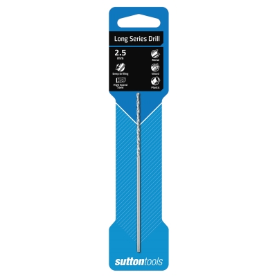 DRILL L/S 2.5MM HSS