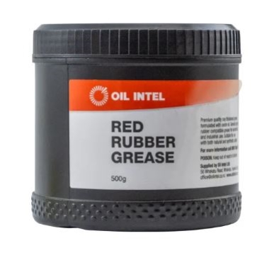 GREASE RED RUBBER 500GM