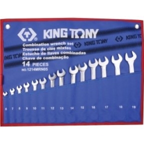 WRENCH SET COMB R&OE 6-19MM 14PC KT