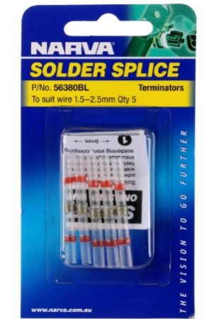 SPLICE SOLDER 1.5-2.5MM PK5