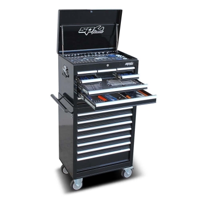 TOOL CHEST 14DRAW 401PC MET/SAE BLK