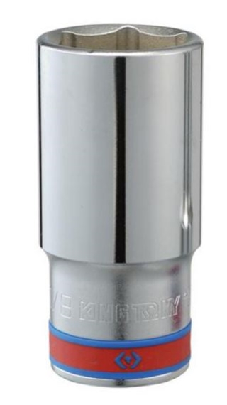 SOCKET DEEP 1/4DR 7/16" 6PT