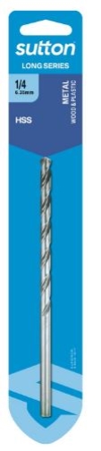 DRILL L/S 1/4" HSS