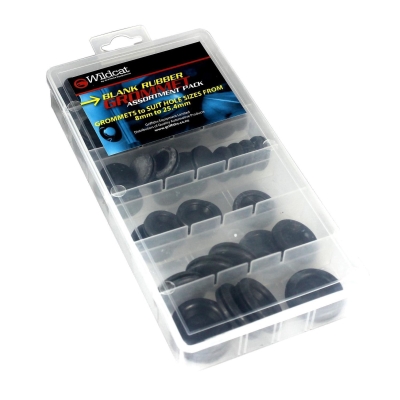 GROMMET ASST BLANK RUBBER METRIC WC