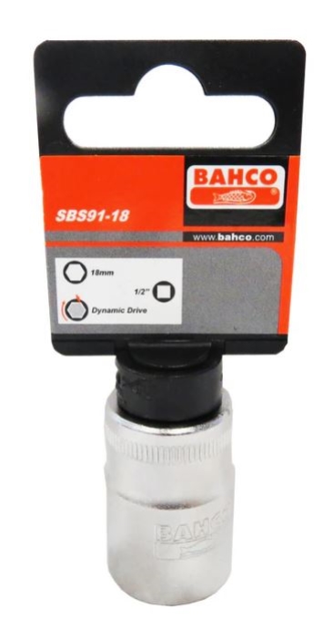 SOCKET 1/2DR 27MM BAHCO