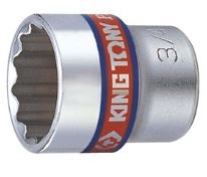 SOCKET HEX 3/8DR 5/16" 12PT