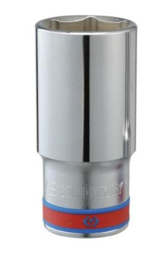 SOCKET DEEP 1/4DR 11/32" 6PT