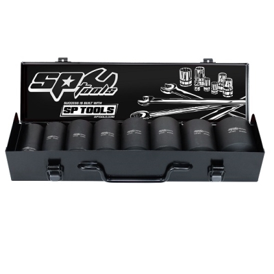 SOCKET SET IMPACT 3/4DR DEEP 6PT 8PC