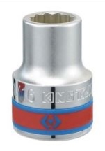 SOCKET 3/4DR 1.1/8" 12PT KT