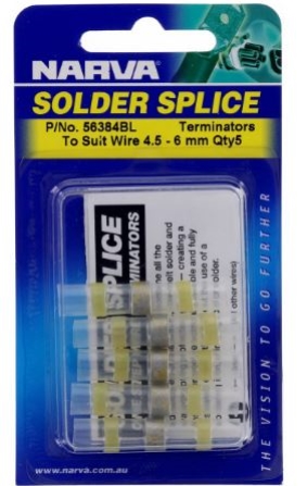 SPLICE SOLDER 4.5-6MM PK5