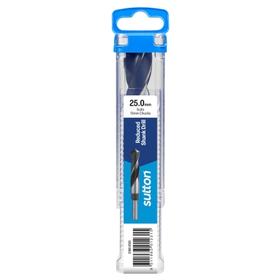 DRILL REDUCED SHANK 25MM