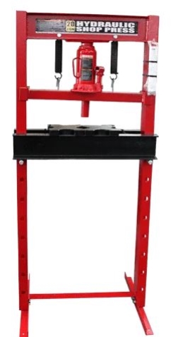 HYDRAULIC PRESS 20T BIG RED 150mm STROKE