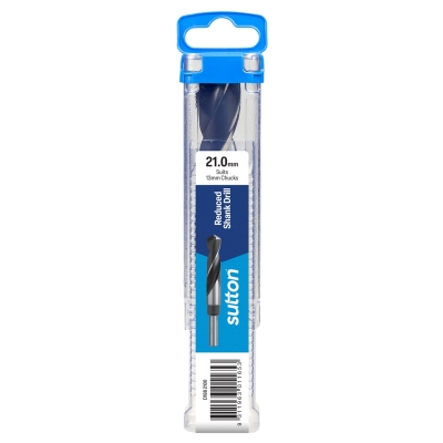 DRILL REDUCED SHANK 21MM