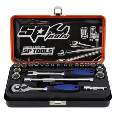 SOCKET SET 1/4DR 12PT 23PC SP20100