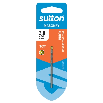 DRILL MASONRY M3X60 STANDARD FIXING