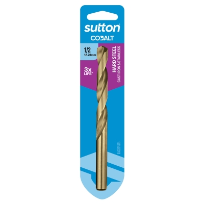 DRILL JOBBER 1/2" COBALT