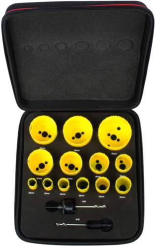 HOLESAW SET DEEP UNIVERSAL 15PC STARR