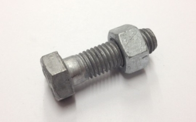 BOLT&NUT ENG 4.6 M10x240 GALV
