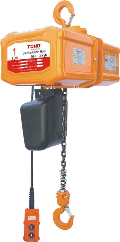 HOIST ELECTRIC CHAIN 0.5T/3M 1PH TOHO