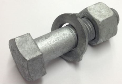 BOLT CONST M12X100 HSFG GALV