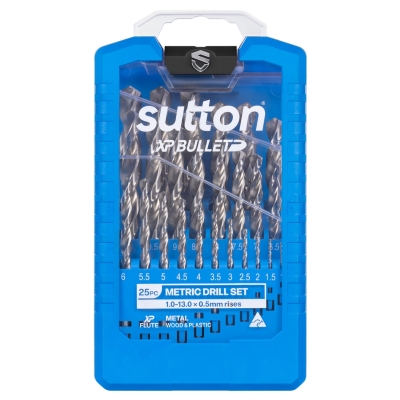 DRILL SET METRIC HSS 25PC XP BULLET