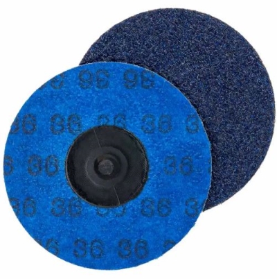 DISC ABRASIVE Q/CH 50MM 36G ZIRC