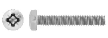 M SCREW M5X35 PAN POZI SS304